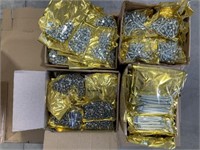 4-Boxes of Bolts, Nuts and Cotter Pins