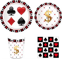 $23  Texas Holdem Party Supplies  Casino BBQ Sets