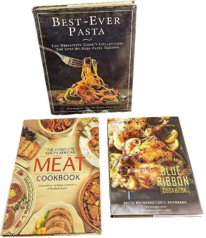 3 Pasta Bromberg Bros Blue Ribbon Meat Cookbooks