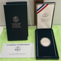 United States Eisenhower Centennial Silver Dollar