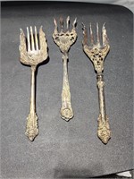 Antique Serving Forks (3)