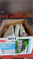 BOX OF VINYL FENCE CEMENT