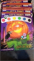 10 LETS PAINT TRICK OR TREAT BOOKS