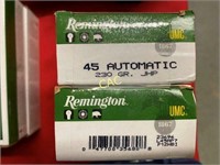 45 ACP - Remington - 230 gr Jacketed Hollow Point