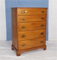 Five Drawer Maple Chest
