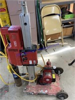 Hilti DD-250E Core Drill, Pump, Bit