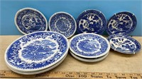 Vintage Blue & White Dishware.