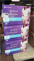 1 LOT 3-MM TOTAL PROTECTION UNDERWEAR FOR WOMEN