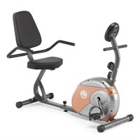 Marcy Recumbent Exercise Bike with Resistance...