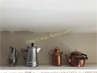 Copper & Aluminum kitchen items