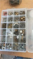 3 Containers Of Misc. Bolts, Screws, & Washers