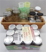 Case of 8oz Jelly Jars & Assorted Fruit Jars