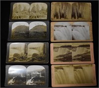 8 Stereoscope Cards - The Government House in Hawa