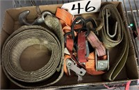 Hook and Tow Strap Lot