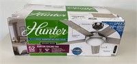 NIB Hunter 52" Ceiling Fan, Brushed Nickel