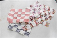 English Piecing Quilt Pieces