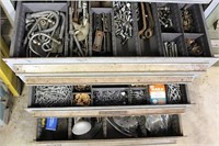 Assortment of Nails and Various Hardware