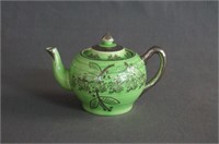 Price Brothers England Green Beehive Teapot