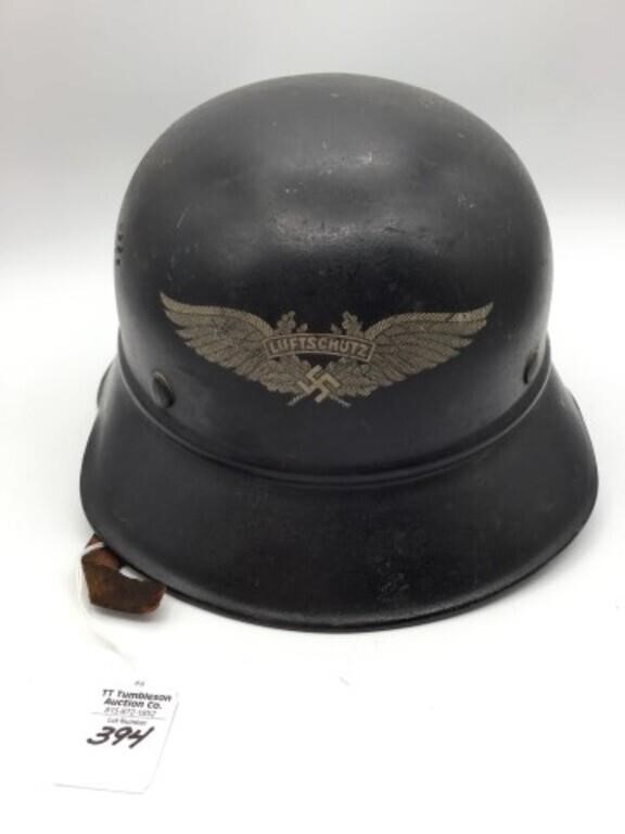 WW II German Luftschutz Gladiator Style Helmet