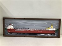 PAINTED 3D CANADA STEAMSHIP LINES LAKE ONTARIO