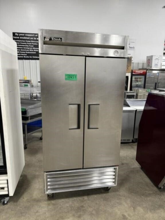 True 2 Door Freezer