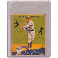 1933 Goudey Roger Kramer Lower Grade