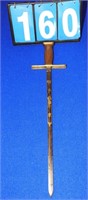 Vintage Officers Parade Dagger by W. Stock 22"
