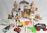 COOL LOT OF ASSORTED TOYS SMALLS & ACTION FIGURES