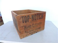 Top Notch Hand Cleaner Wood Box