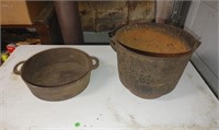 Cast Iron Bean Pot and Dutch Oven