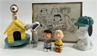 Vintage Peanuts Snoopy Toys, Shakers, & More