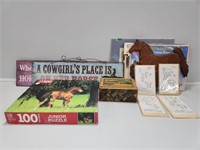 Horse Signs, Horse Puzzle, Wooden Figures