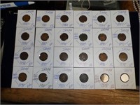 24 Indian Head Pennies