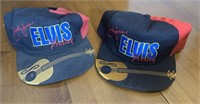 2 New and 1 Used Elvis Presley Ball Caps