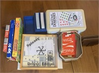 Assorted Card Games and Dominoes