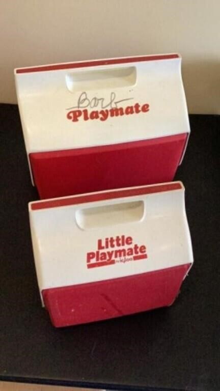 (2) Playmate Coolers