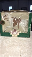1996 Chestnut Ridge 11” flocked horse toys r us