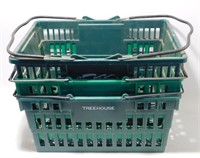 * 3 Shopping Baskets with Handles