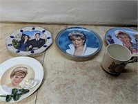 Lot of British Royalty Collectibles