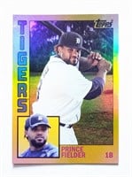 2012 Prince Fielder Topps Archives Refractor