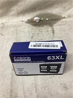 Ankink Replacement Ink Cartridge HP Ink 63 XL 2pk.