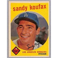 1959 Topps Sandy Koufax High Grade