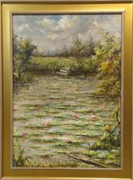 Original in Manner of Claude Monet,  38 x 27"