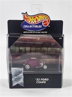 HOT WHEELS COLLECTIBLES '32 FORD COUPE NIB