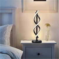 Spiral Table Lamp With Remote