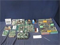 Lot of Used Industrial Control Circuit Boards