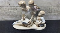 Large Adeline Porcelain Mother & Children Figurine