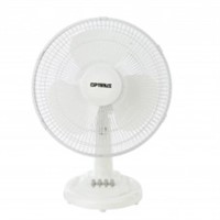 12" Oscillating Table Fan with 3 Speed Modes