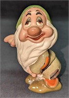 1940s Disney Sleepy Dwarf Evan K Shaw Pottery Figu