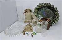 Assorted Glass, Pottery & Ceramic Decor Pieces